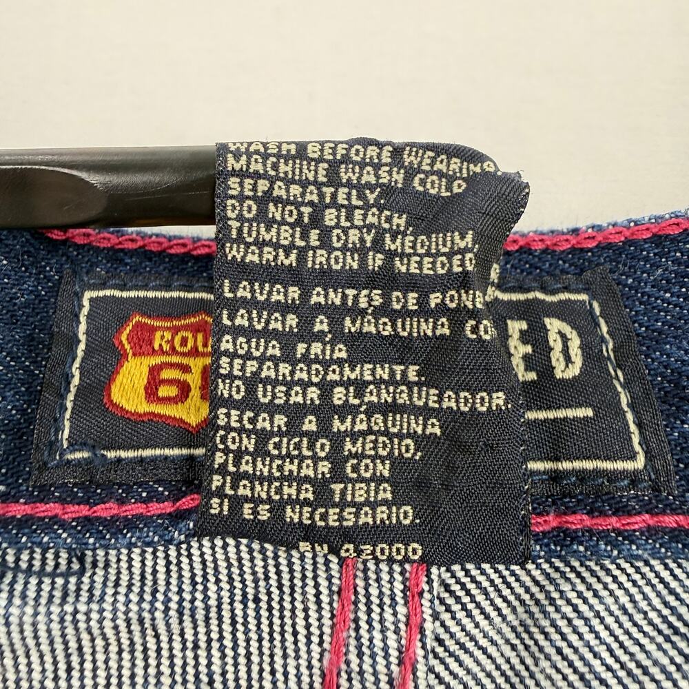 Route 66 Relaxed Fit Carpenter Jeans Blue Denim Workwear Skater Y2K Size 13/14 - Picture 11 of 11